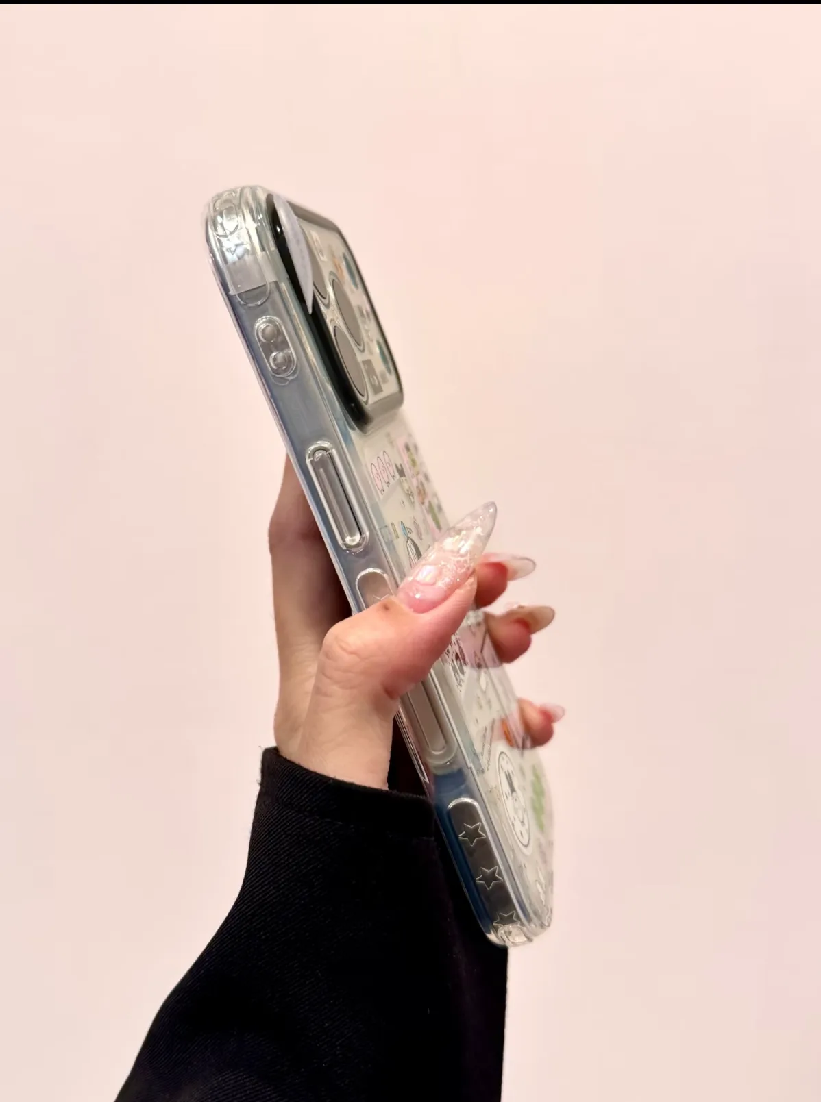 Tamagotchi Collage Clear Phone Case