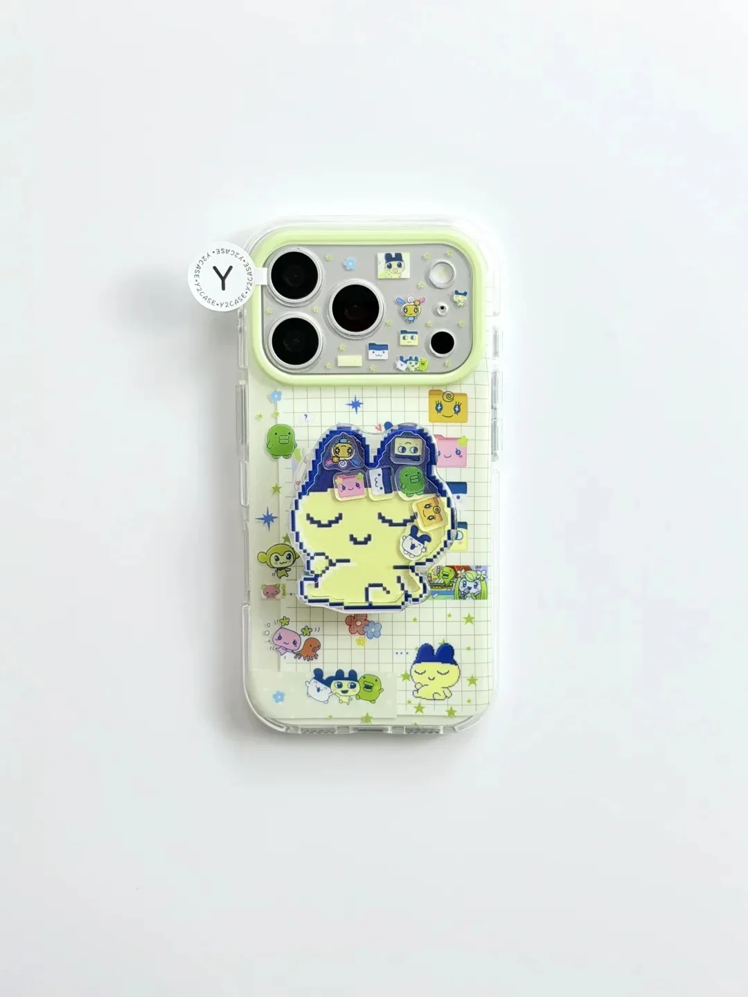 Tamagotchi Pixel Pop Phone Case with Beaded Strap — MagSafe