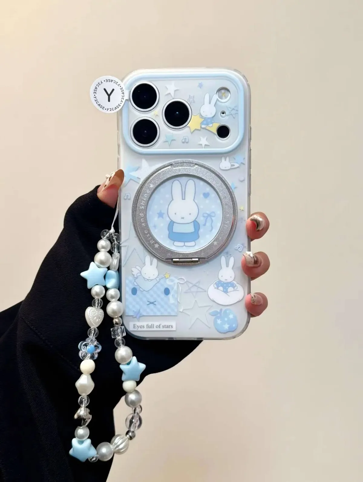 Miffy Starry MagSafe Clear Phone Case for iPhone 17 16 15 14 13 Pro Max