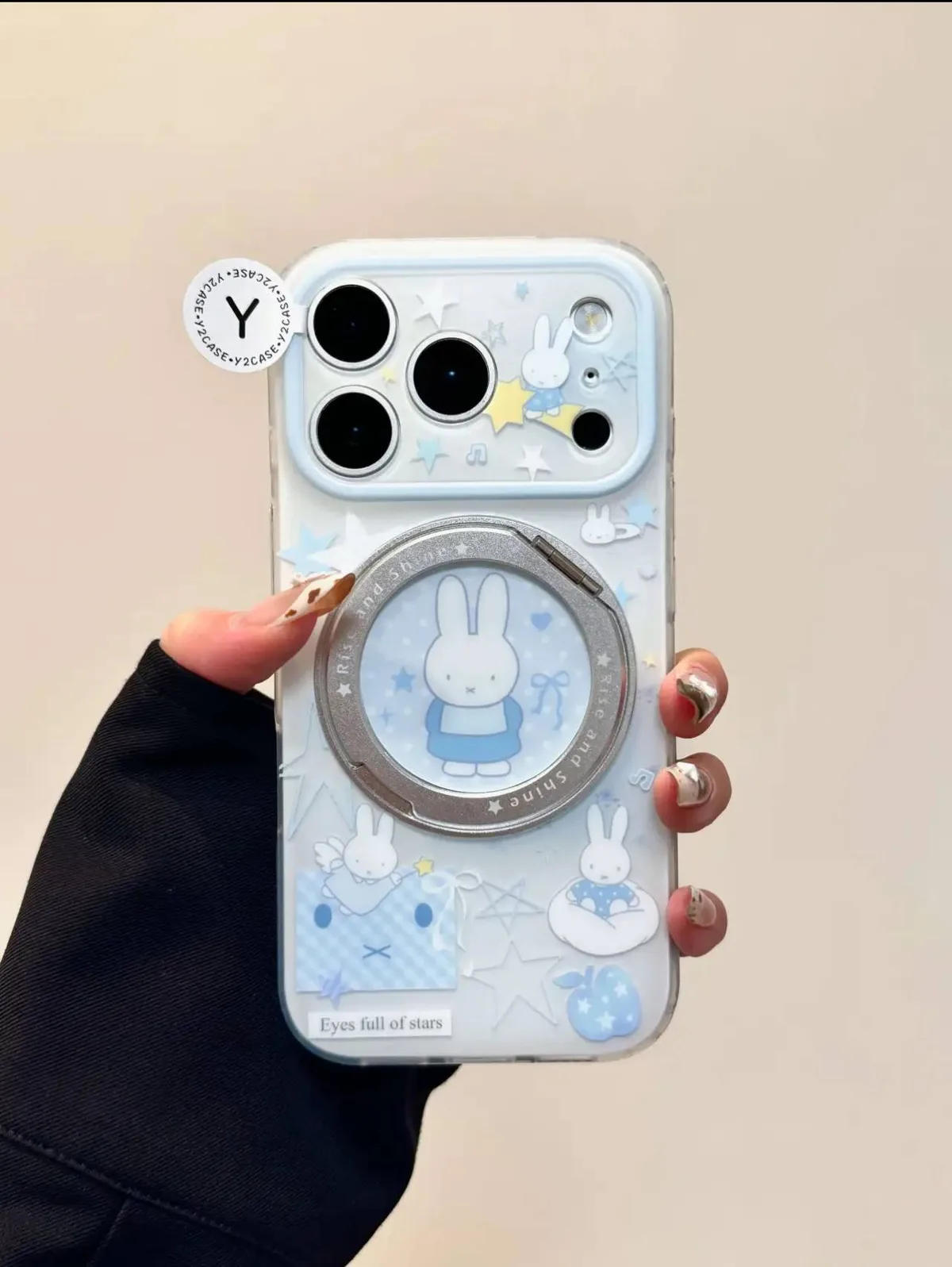 Miffy Starry MagSafe iPhone 17 16 15 14 13 Pro Max Clear Phone Case