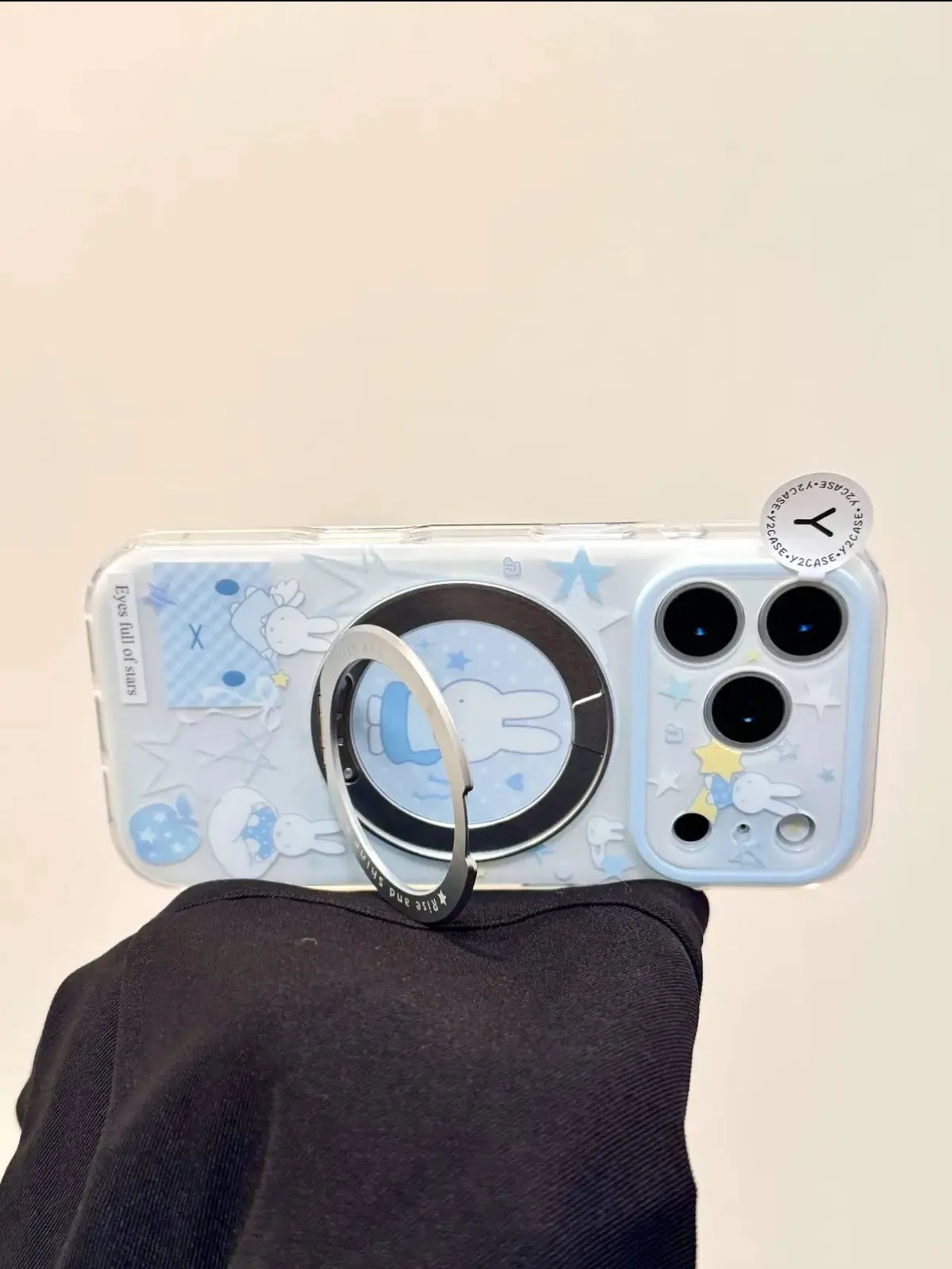 Miffy Starry MagSafe iPhone 17 16 15 14 13 Pro Max Clear Phone Case