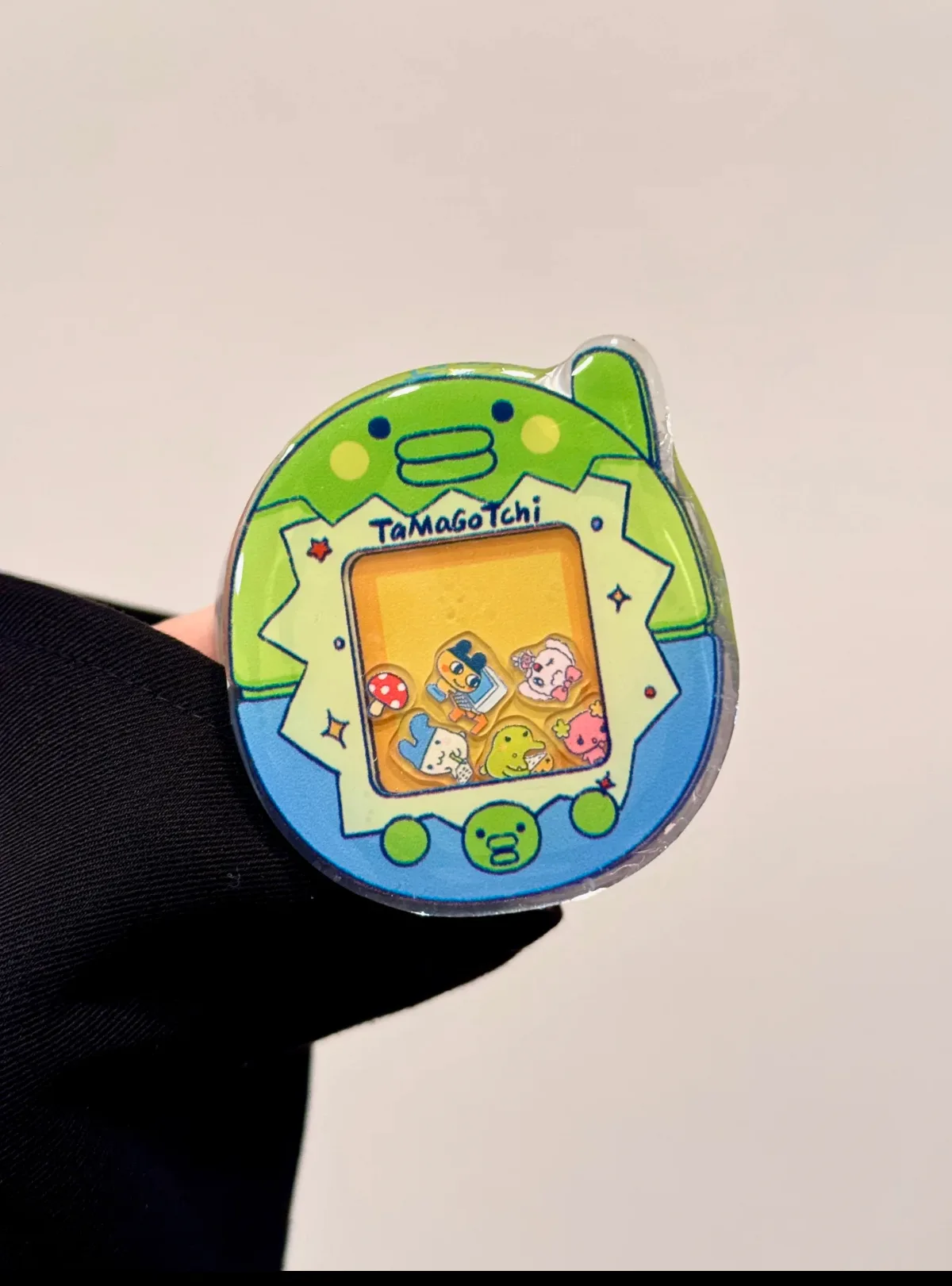 Tamagotchi Y2K Cute Clear Phone Case for iPhone 17 16 15 14 13 Pro Max — MagSafe