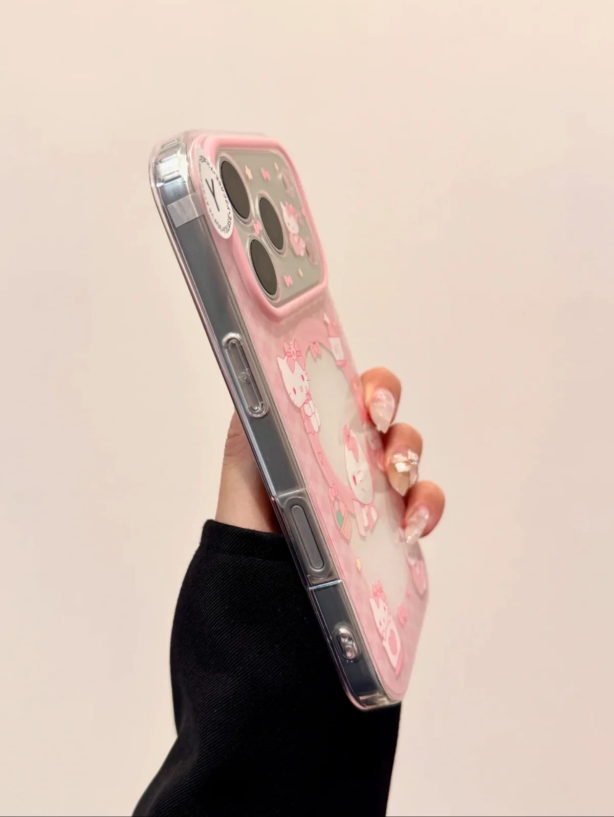 Sanrio Hello Kitty Pink Camera iPhone 17 16 15 14 13 Pro Max Case