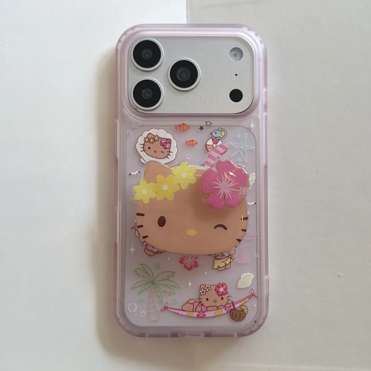 Hello Kitty Summer Vibes Case for iPhone 17 16 15 Pro Max