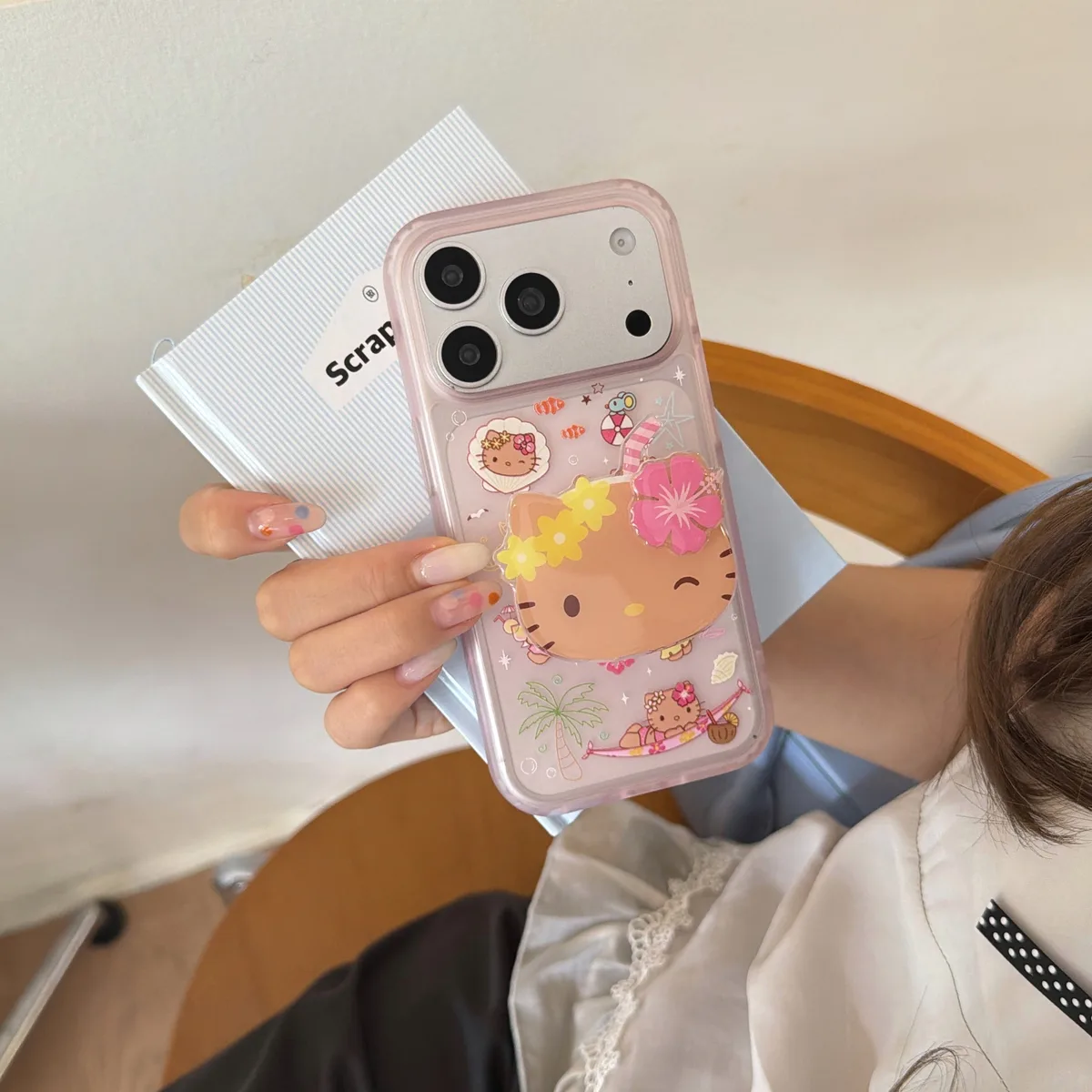 Hello Kitty Summer Vibes Case for iPhone 17 16 15 Pro Max