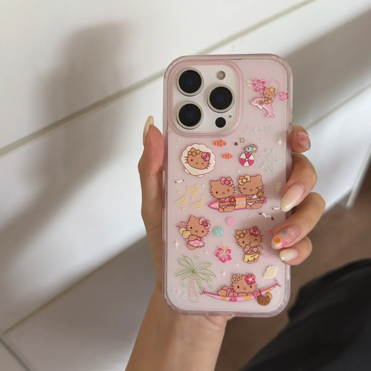 Hello Kitty Summer Vibes Case for iPhone 17 16 15 Pro Max