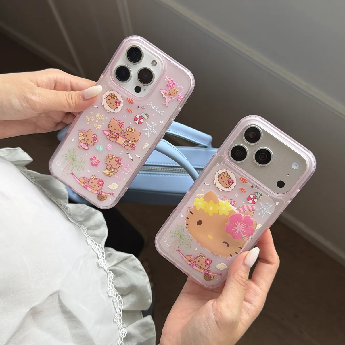 Hello Kitty Summer Vibes Case for iPhone 17 16 15 Pro Max