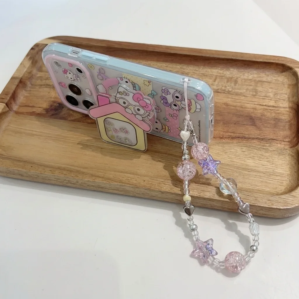 Hello Kitty Kawaii Magnetic Stand Phone Case for iPhone 17 16 15 Pro Max — MagSafe