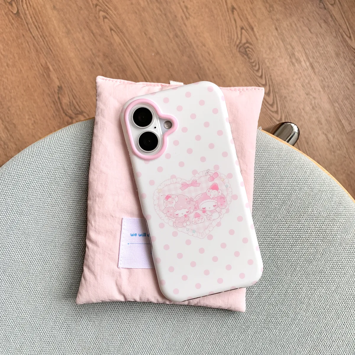 My Melody Polka Dot Case for iPhone 17 16 15 Pro Max