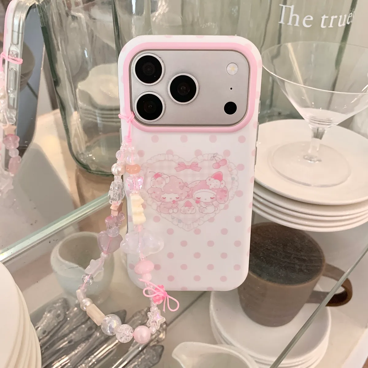 My Melody Polka Dot Case for iPhone 17 16 15 Pro Max