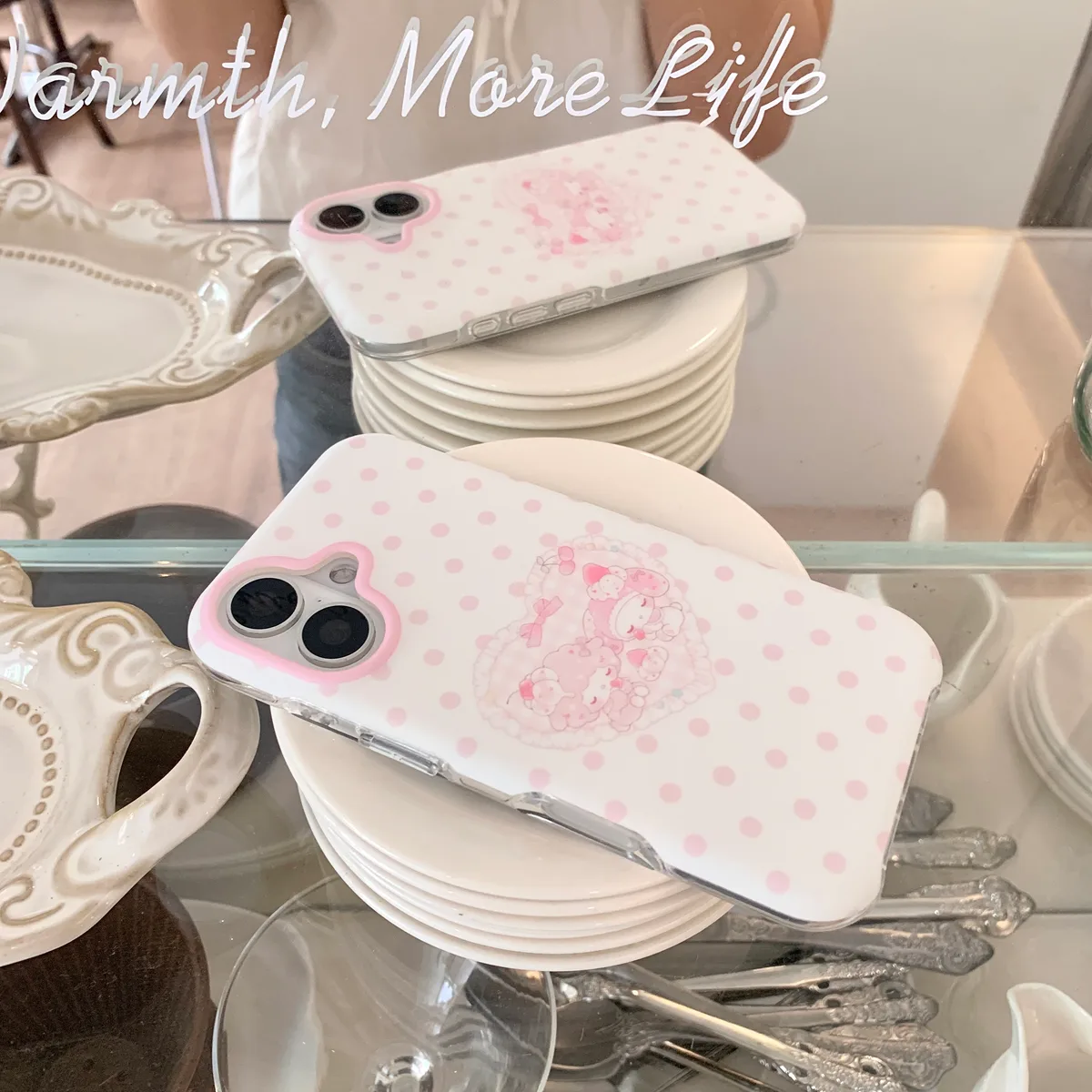 My Melody Polka Dot Case for iPhone 17 16 15 Pro Max