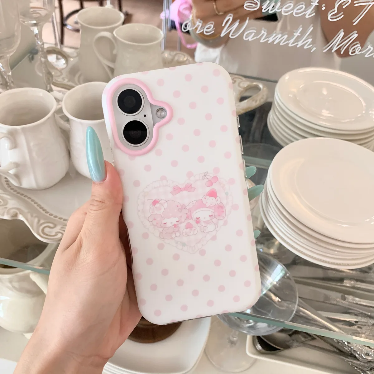 My Melody Polka Dot Case for iPhone 17 16 15 Pro Max