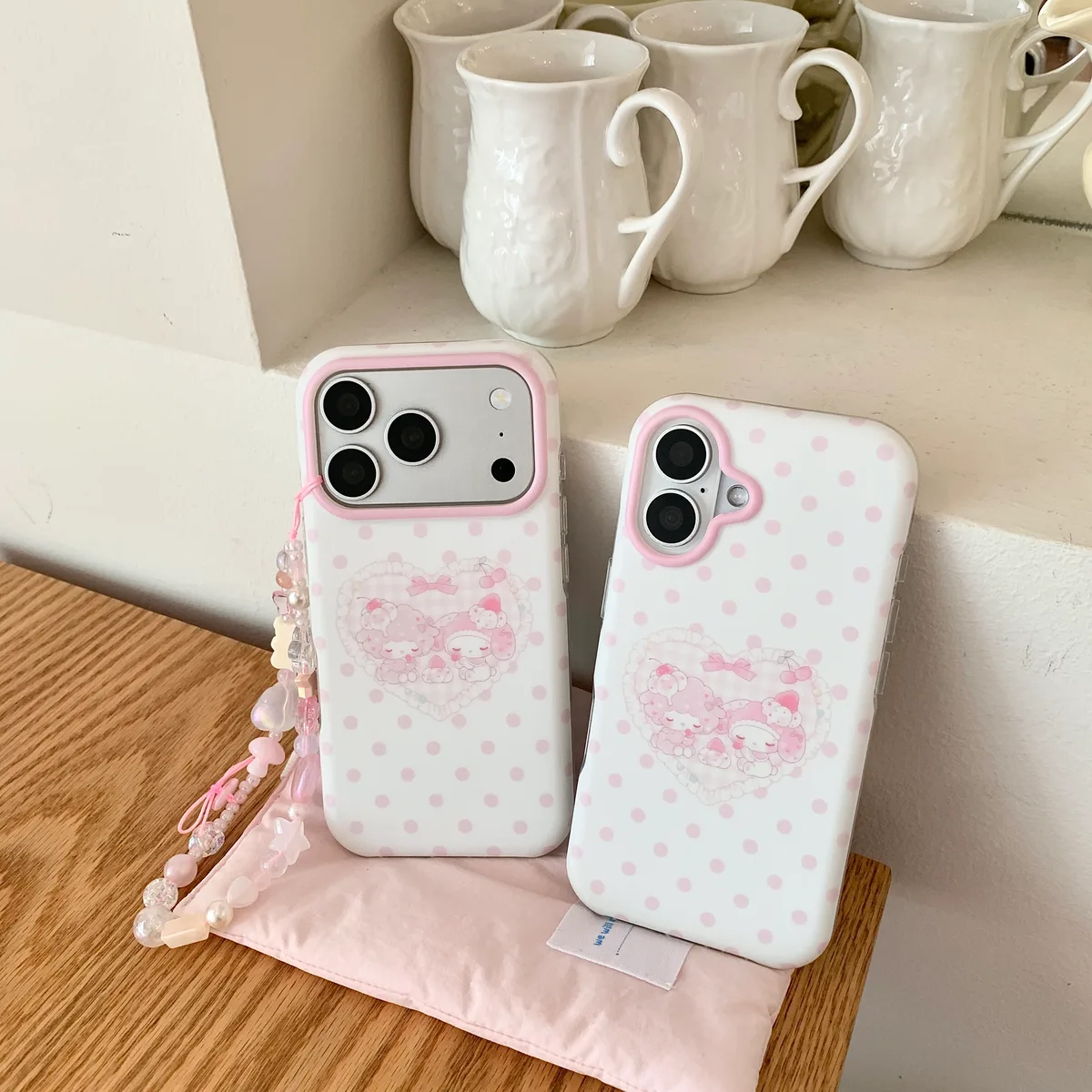 My Melody Polka Dot Case for iPhone 17 16 15 Pro Max