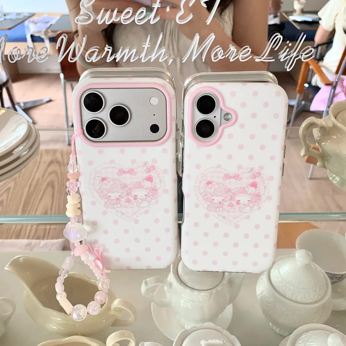 My Melody Polka Dot Case for iPhone 17 16 15 Pro Max