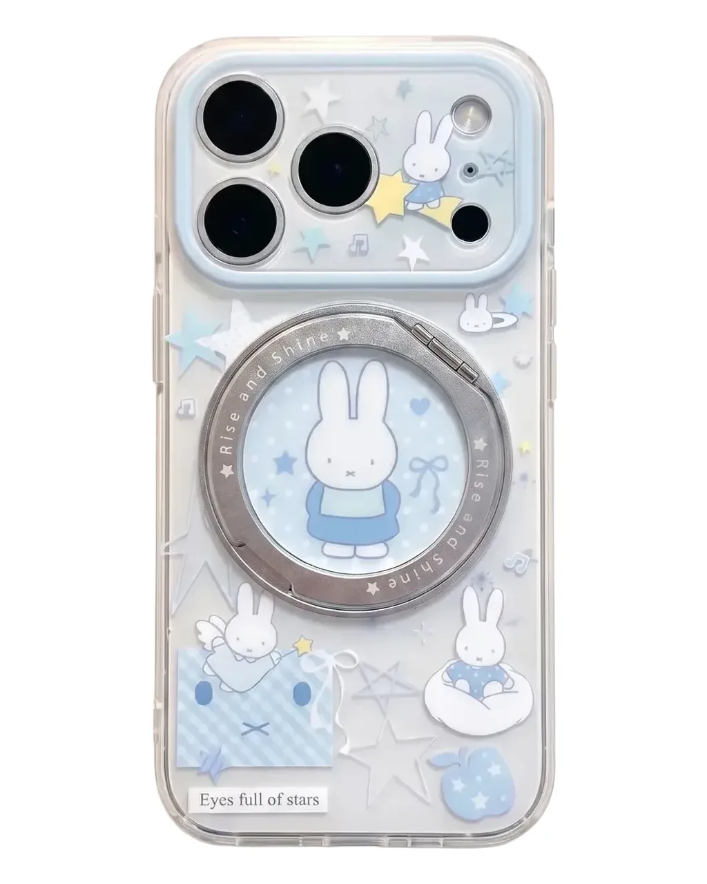 Miffy Starry MagSafe Clear Phone Case for iPhone 17 16 15 14 13 Pro Max