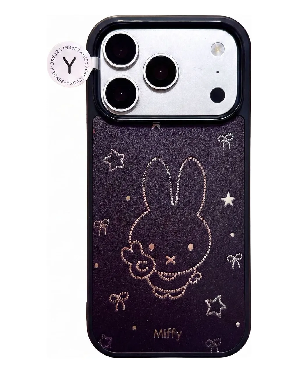 Miffy Sparkle Bunny iPhone 17 16 15 14 13 Pro Max Case | Y2K Cute Kawaii Star Phone Case