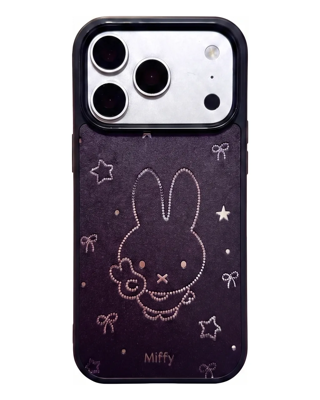 Miffy Sparkle Bunny Case | Y2K Cute Kawaii Star Phone Case for iPhone 17 16 15 Pro Max