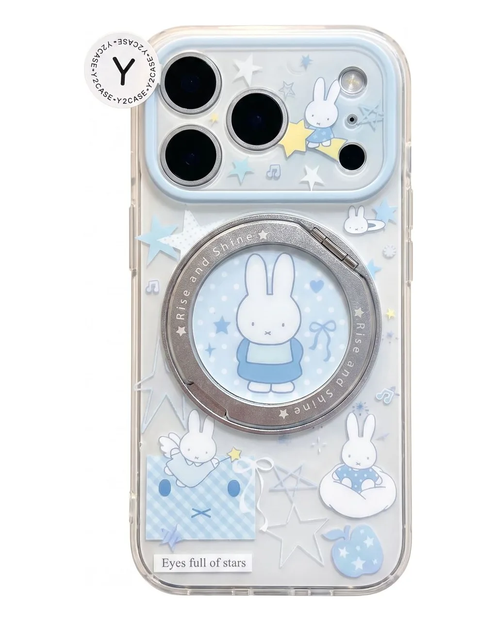 Miffy Starry MagSafe iPhone 17 16 15 14 13 Pro Max Clear Phone Case