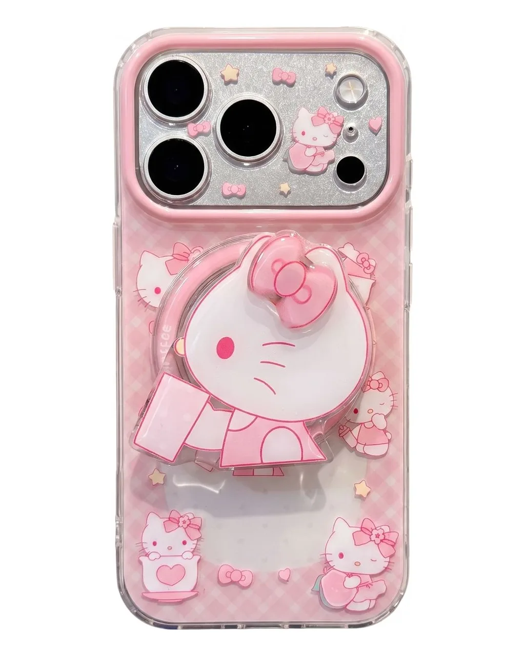 Sanrio Hello Kitty Pink Camera iPhone 17 16 15 14 13 Pro Max Case — MagSafe
