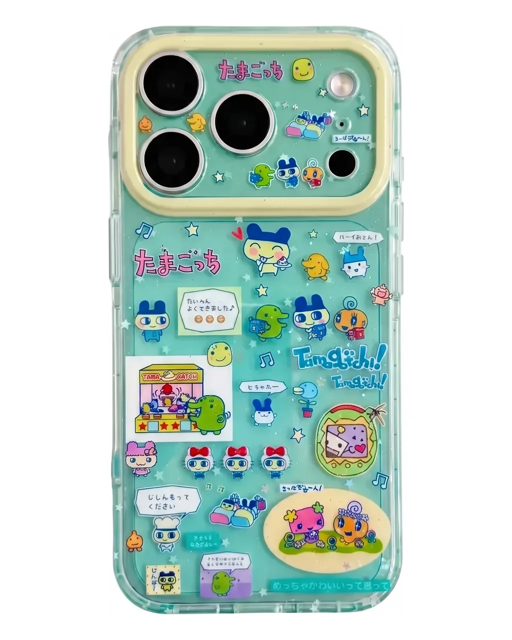 Tamagotchi Kawaii Phone Case for iPhone 17 16 15 Pro Max